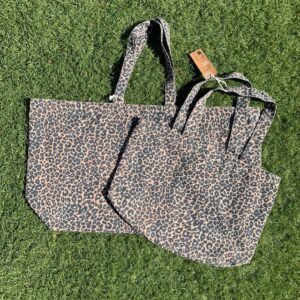 Leopard Totebag Onbedrukt